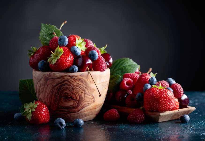 Cuáles son los frutos rojos y cuales son sus beneficios?