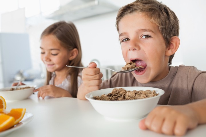 I Cereali a Colazione Diminuiscono Il Rischio di Diabete Per i Bambini
