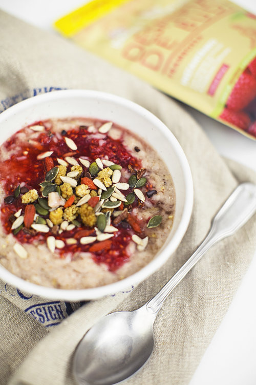 Rice Porridge with Buddha's Awakening Raspberry