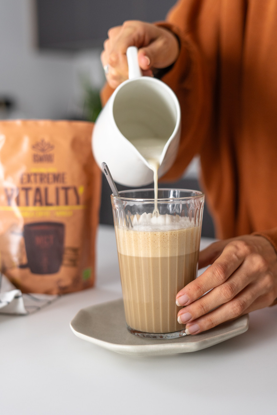 Vitality Coffee with Plant Based Milk