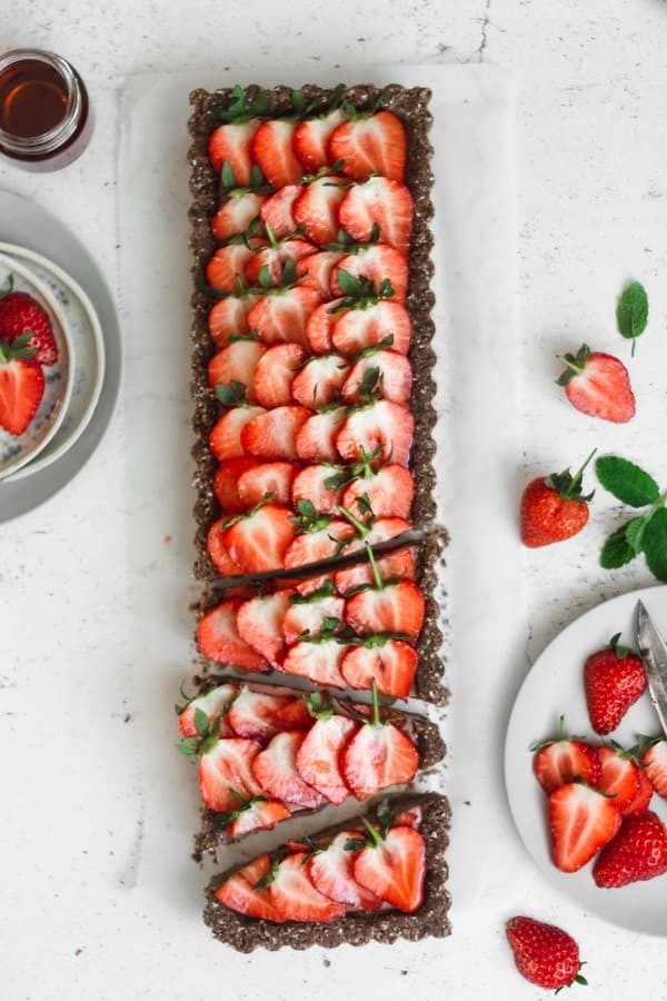 Strawberry Buddha’s Awakening Breakfast Tart 