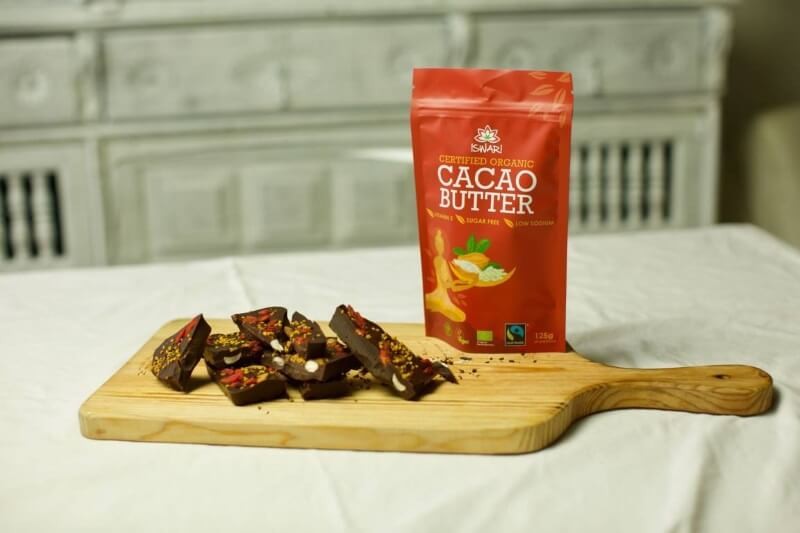 Beurre de Cacao Bio filtré - 400 g - Vitanat