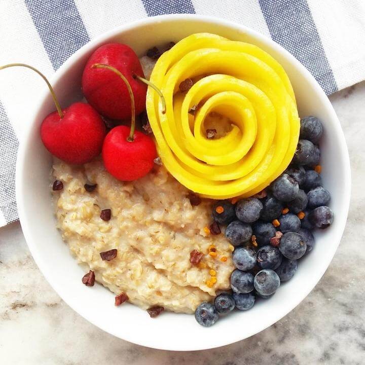 Ricetta Porridge di Avena e Lucuma