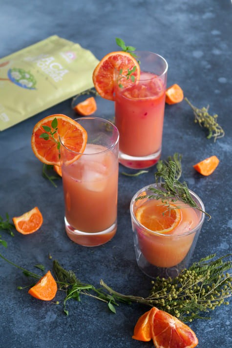 Cocktail Orange - Maca
