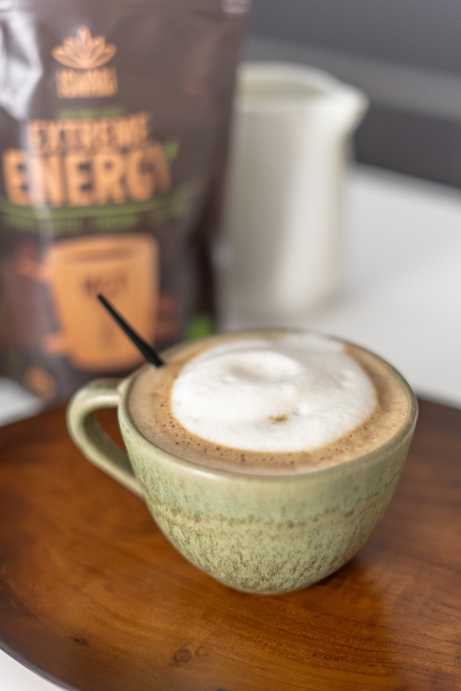 Energy Coffee with Plant Based Milk